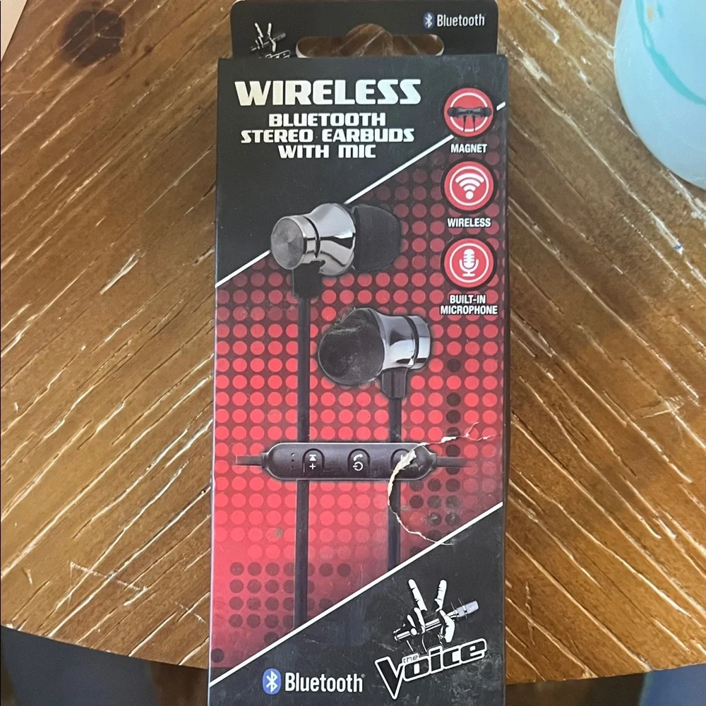 Wireless Bluetooth Stereo Earbuds with Mic the voice
